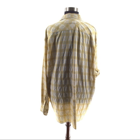 Duluth Trading Co. Men Tall Buttondown Plaid Shirt - Picture 12 of 12